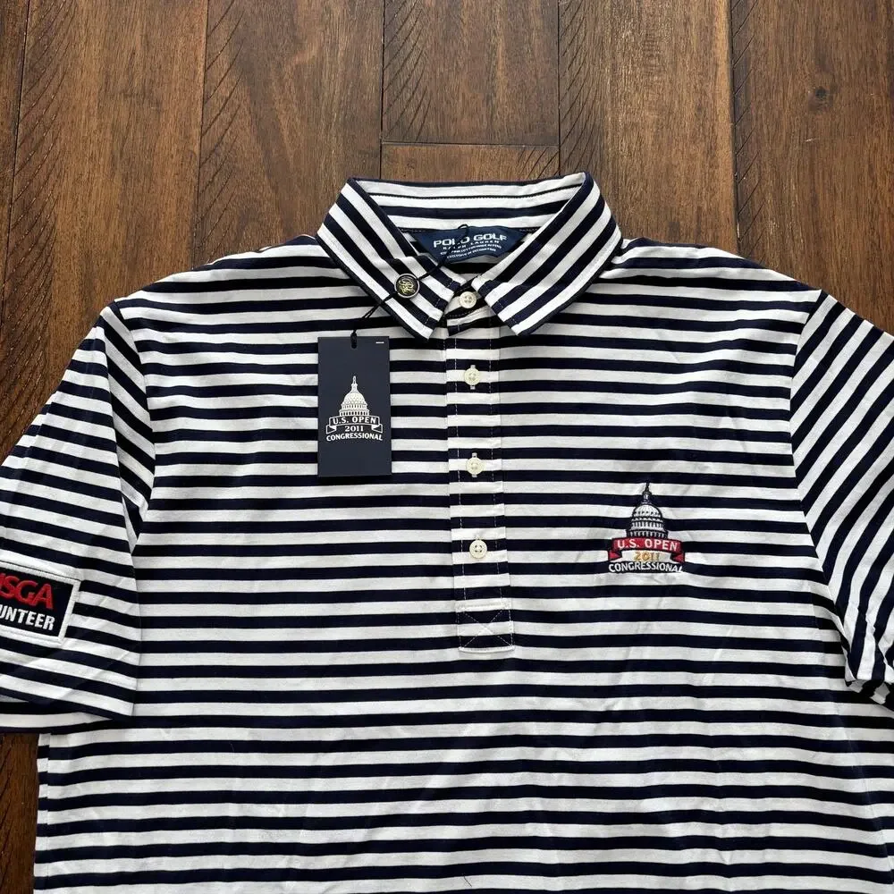 2011 U.S. Open Congressional Volunteer Shirt M Ralph Lauren